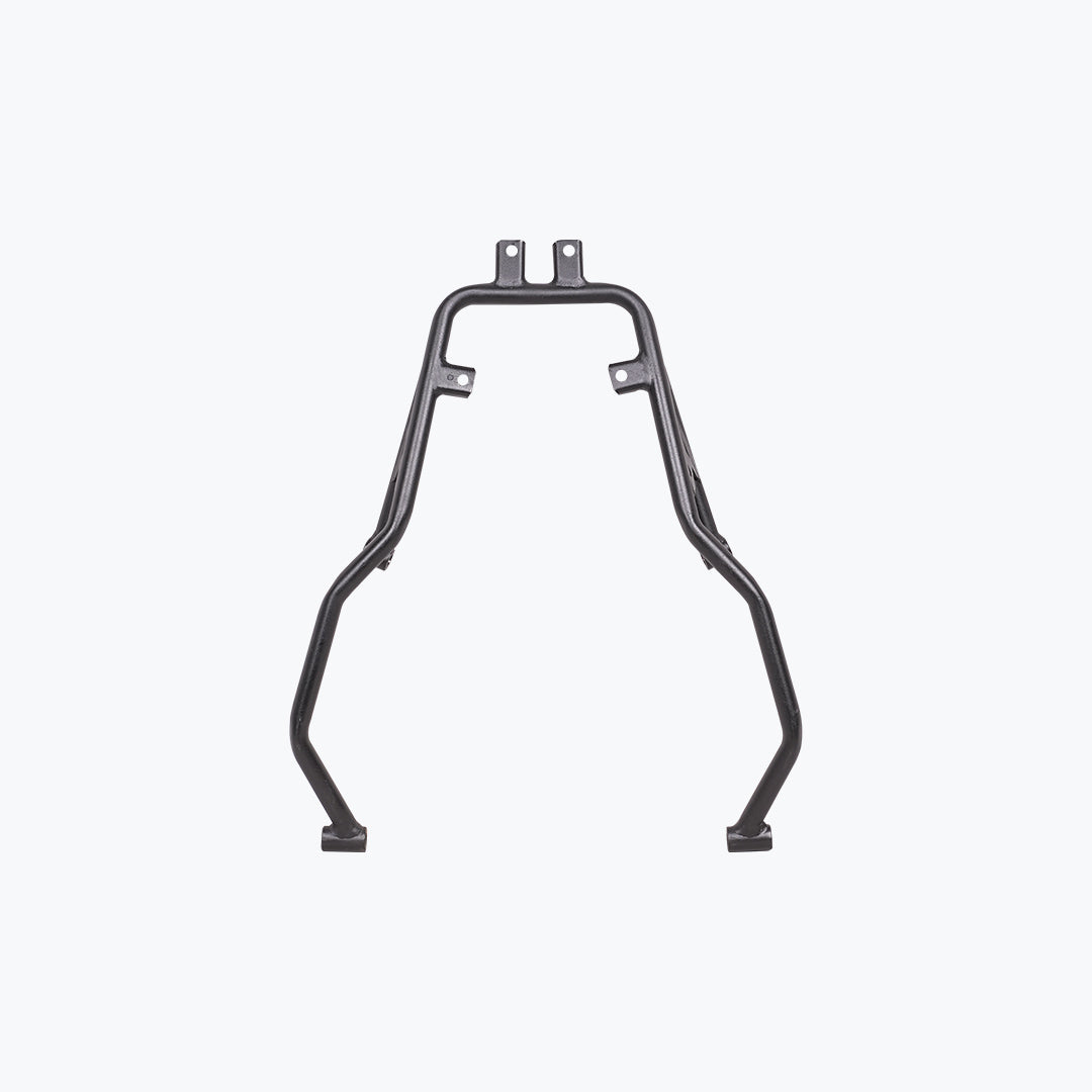 Legundary Custom Honda NX500 Atlas Luggage Carrier Silver Mild Steel Aluminium Rear Rack