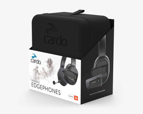 Cardo PACKTALK EDGEPHONES Set of 1 – JBL Motorcycle Training Headset with Magnetic Air Mount


