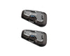 Cardo FREECOM 4X DUO Set of 2 Motorcycle Bluetooth Intercom with JBL 40mm HD Speakers