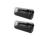 Cardo PACKTALK EDGE DUO Set of 2 Motorcycle Bluetooth Intercom with JBL 40mm Speakers