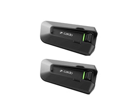 Cardo PACKTALK EDGE DUO Set of 2 Motorcycle Bluetooth Intercom with JBL 40mm Speakers
