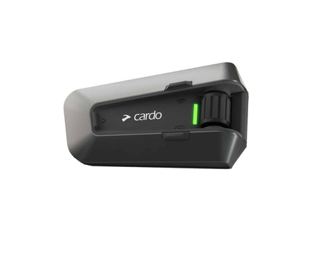 Cardo PACKTALK EDGE Set of 1 Bluetooth Motorcycle Intercom with JBL Speakers & Dynamic Mesh Communication