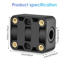 Carpuride Square Bracket motorcycle handlebar mount
