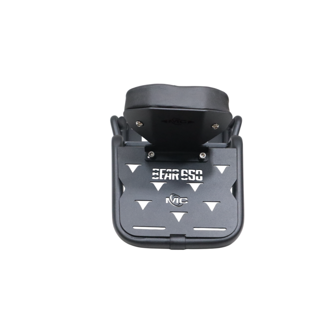 MotoCare Carrier with Backrest for Bear 650 | Rear Luggage Rack ...
