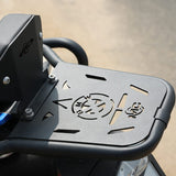 Motocare BMW G310R carrier with backrest luggage rack pillion support touring motorcycle accessory