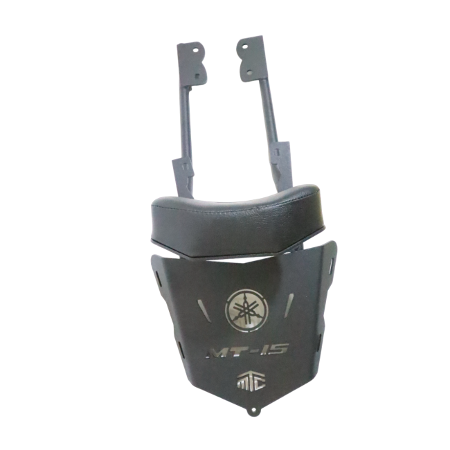 Motocare Carrier with Backrest for Yamaha MT-15