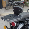 MotoCare backrest carrier Shotgun 650 installed rear view