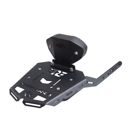 MotoCare backrest carrier Shotgun 650 installed rear view