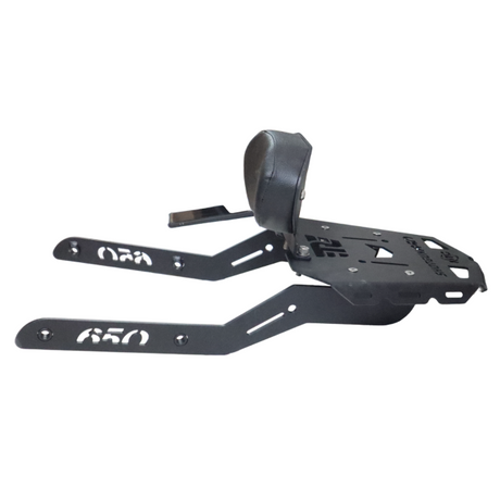 MotoCare backrest carrier Shotgun 650 installed rear view