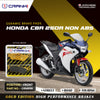 CRANK1 Ceramic Front Brake Pads CRM859 for Honda CBR 250R Non ABS