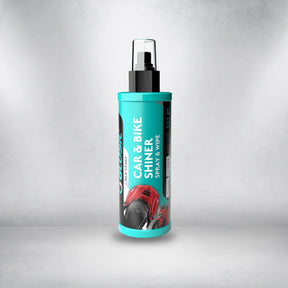 Glosil Car & Bike Shiner Spray with high-gloss polish and UV protection, 200ml

