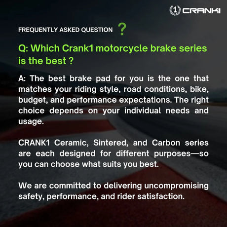 CRANK1 CB744 Sintered Front Brake Pads for Ducati Panigale 1299 R S 2 Sets
