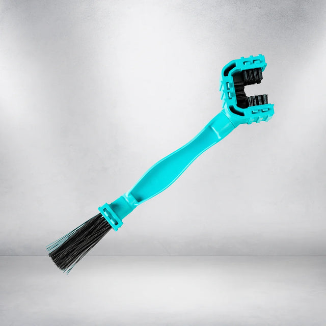 Glosil bike chain cleaning brush with 360-degree triple-side brush head

