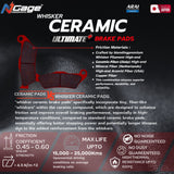 Ngage Ceramic Brake Pads