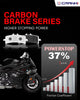 CRANK1 Carbon Front Brake Pads for Kawasaki KLX230 2025 Onwards CFB412 High Performance