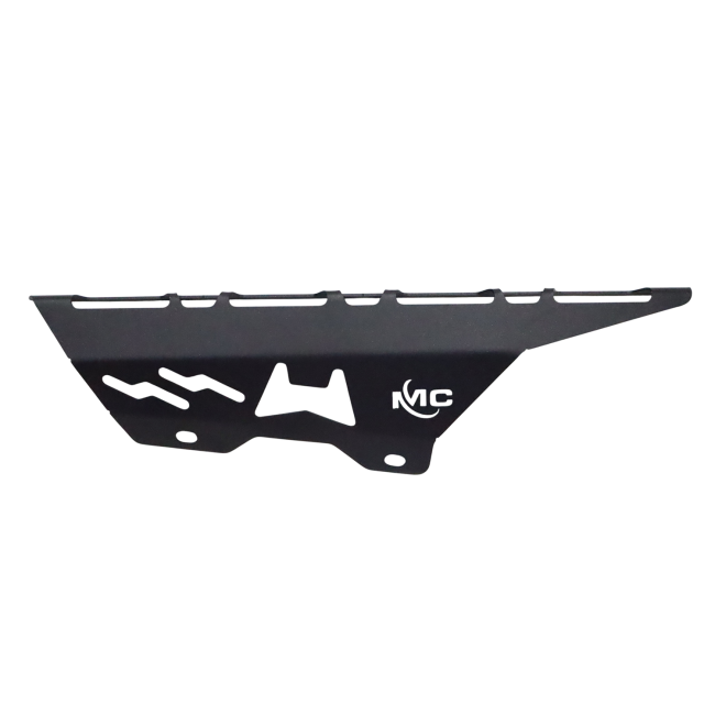 MotoCare red chain guard for TVS Apache RTX 300 rear chain protector motorcycle accessory