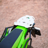 Legundary Custom Built Kawasaki KLX 230 Haulier Luggage Carrier with Silver Plate CBU CKD Version aluminium touring rear rack