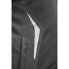 Bison ProGear CLAVIS black red motorcycle riding jacket front view


