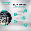 Glosil Bike Chain Lube Spray motorcycle chain lubricant available in 150ml and 500ml
