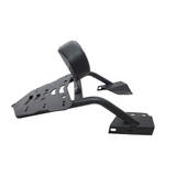 Motocare CNC Carrier Plate with Backrest for Yamaha FZS 25