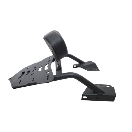 Motocare CNC Carrier Plate with Backrest for Yamaha FZS 25