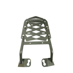 Motocare CNC carrier plate installed on Bajaj Dominar 400