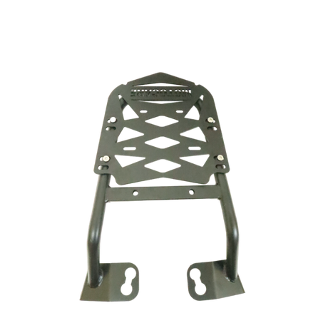 Motocare CNC carrier plate installed on Bajaj Dominar 400
