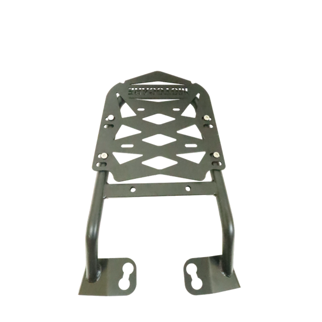 Motocare CNC carrier plate installed on Bajaj Dominar 400