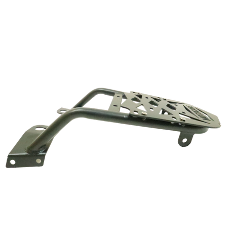 Motocare CNC carrier plate installed on Bajaj Dominar 400