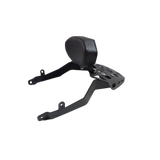 MotoCare CNC carrier plate with backrest for TVS Apache RTR 310