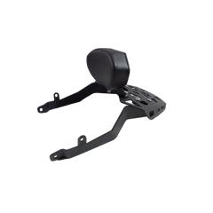 MotoCare CNC carrier plate with backrest for TVS Apache RTR 310