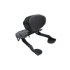 MotoCare CNC backrest carrier for Bajaj Pulsar NS400Z with luggage plate and passenger support