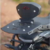 Motocare CNC Carrier Plate with Backrest for Yamaha FZ-S V3 / V4