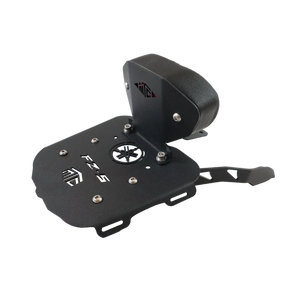 Motocare CNC Carrier Plate with Backrest for Yamaha FZ-S V3 / V4
