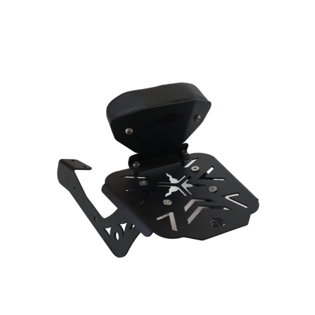Motocare CNC Carrier Plate with Backrest for Yamaha FZ-X