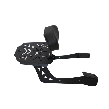 Motocare CNC Carrier Plate with Backrest for Yamaha FZ-X