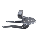 MotoCare CNC carrier plate with backrest Goan Classic 350