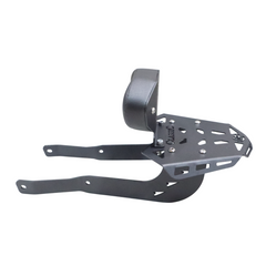 MotoCare CNC carrier plate with backrest Goan Classic 350