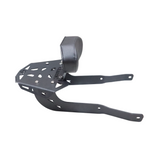 MotoCare CNC carrier plate with backrest Goan Classic 350