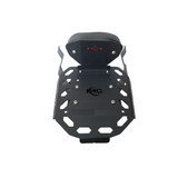 MotoCare CNC carrier plate with backrest for Harley Davidson X440 pillion backrest luggage carrier motorcycle