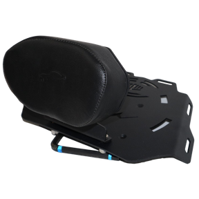 MotoCare CNC carrier plate with backrest for Royal Enfield Himalayan 450