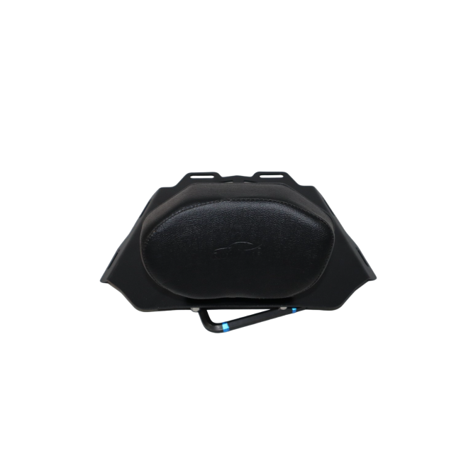 MotoCare CNC carrier plate with backrest for Royal Enfield Himalayan 450