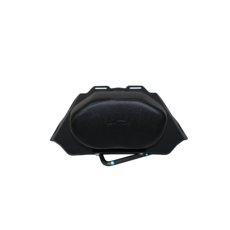 MotoCare CNC carrier plate with backrest for Royal Enfield Himalayan 450