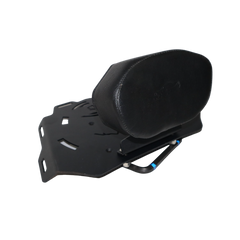 MotoCare CNC carrier plate with backrest for Royal Enfield Himalayan 450