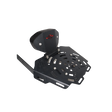 MotoCare CNC carrier plate with backrest for Royal Enfield Classic 350 Reborn