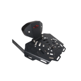 MotoCare CNC carrier plate with backrest for Royal Enfield Classic 350 Reborn