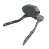 MotoCare CNC carrier plate with backrest for Triumph Scrambler 400X