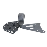 Aprilia RS 457 CNC carrier with backrest installed