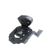 MotoCare CNC Carrier with Backrest for Royal Enfield Interceptor 650 luggage rack passenger support accessory