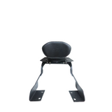 MotoCare CNC Carrier with Backrest for Royal Enfield Interceptor 650 luggage rack passenger support accessory